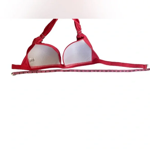 VENUS Goddess Push Up Halter Bikini Top in Sunset Pink - DDD cup size - Picture 5 of 8